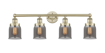 Edison Four Light Bath Vanity in Antique Brass (405|616-4W-AB-G53)