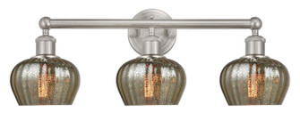 Edison Three Light Bath Vanity in Brushed Satin Nickel (405|616-3W-SN-G96)