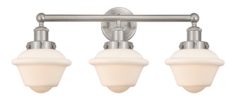 Edison Three Light Bath Vanity in Brushed Satin Nickel (405|616-3W-SN-G531)