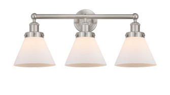 Edison Three Light Bath Vanity in Brushed Satin Nickel (405|616-3W-SN-G41)