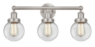Edison Three Light Bath Vanity in Brushed Satin Nickel (405|616-3W-SN-G202-6)