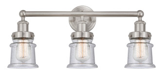 Edison Three Light Bath Vanity in Brushed Satin Nickel (405|616-3W-SN-G184S)