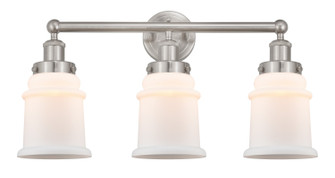 Edison Three Light Bath Vanity in Brushed Satin Nickel (405|616-3W-SN-G181)