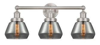 Edison Three Light Bath Vanity in Brushed Satin Nickel (405|616-3W-SN-G173)
