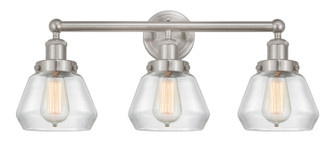 Edison Three Light Bath Vanity in Brushed Satin Nickel (405|616-3W-SN-G172)