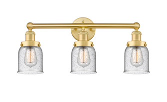 Edison Three Light Bath Vanity in Satin Gold (405|616-3W-SG-G54)