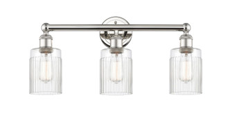 Edison Three Light Bath Vanity in Polished Nickel (405|616-3W-PN-G342)