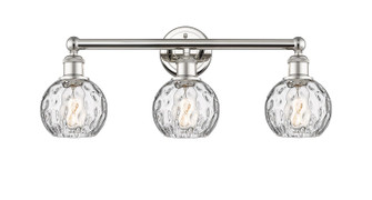 Edison Three Light Bath Vanity in Polished Nickel (405|616-3W-PN-G1215-6)