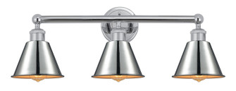 Edison Three Light Bath Vanity in Polished Chrome (405|616-3W-PC-M8-PC)