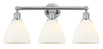 Edison Three Light Bath Vanity in Polished Chrome (405|616-3W-PC-GBD-751)