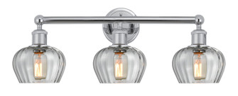 Edison Three Light Bath Vanity in Polished Chrome (405|616-3W-PC-G92)