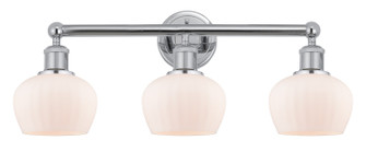 Edison Three Light Bath Vanity in Polished Chrome (405|616-3W-PC-G91)