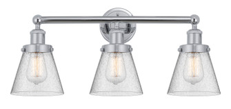 Edison Three Light Bath Vanity in Polished Chrome (405|616-3W-PC-G64)
