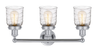 Edison Three Light Bath Vanity in Polished Chrome (405|616-3W-PC-G513)