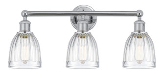 Edison Three Light Bath Vanity in Polished Chrome (405|616-3W-PC-G442)