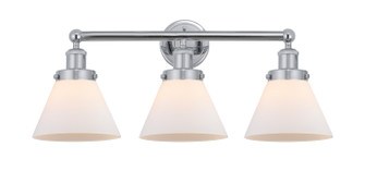 Edison Three Light Bath Vanity in Polished Chrome (405|616-3W-PC-G41)