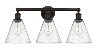 Edison Three Light Bath Vanity in Oil Rubbed Bronze (405|616-3W-OB-GBC-84)