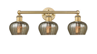 Edison Three Light Bath Vanity in Brushed Brass (405|616-3W-BB-G96)