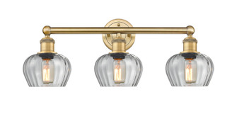 Edison Three Light Bath Vanity in Brushed Brass (405|616-3W-BB-G92)
