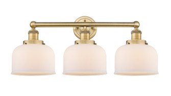 Edison Three Light Bath Vanity in Brushed Brass (405|616-3W-BB-G71)
