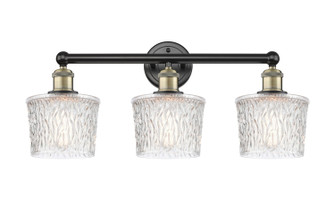 Edison Three Light Bath Vanity in Black Antique Brass (405|616-3W-BAB-G402)