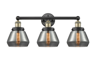 Edison Three Light Bath Vanity in Black Antique Brass (405|616-3W-BAB-G173)