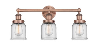 Edison Three Light Bath Vanity in Antique Copper (405|616-3W-AC-G52)