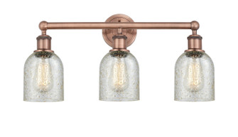 Edison Three Light Bath Vanity in Antique Copper (405|616-3W-AC-G259)