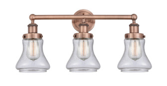 Edison Three Light Bath Vanity in Antique Copper (405|616-3W-AC-G194)