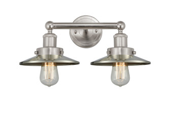 Edison Two Light Bath Vanity in Brushed Satin Nickel (405|616-2W-SN-M2-SN)