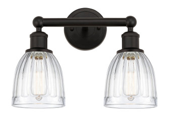 Edison Two Light Bath Vanity in Brushed Satin Nickel (405|616-2W-SN-G442)