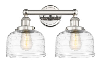 Edison Two Light Bath Vanity in Polished Nickel (405|616-2W-PN-G713)