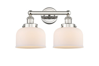 Edison Two Light Bath Vanity in Polished Nickel (405|616-2W-PN-G71)