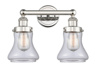 Edison Two Light Bath Vanity in Polished Nickel (405|616-2W-PN-G192)
