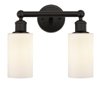 Edison Two Light Bath Vanity in Oil Rubbed Bronze (405|616-2W-OB-G801)