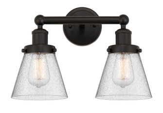 Edison Two Light Bath Vanity in Oil Rubbed Bronze (405|616-2W-OB-G64)