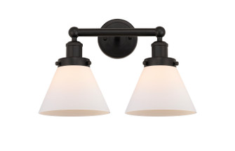 Edison Two Light Bath Vanity in Oil Rubbed Bronze (405|616-2W-OB-G41)