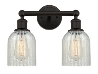 Edison Two Light Bath Vanity in Oil Rubbed Bronze (405|616-2W-OB-G2511)