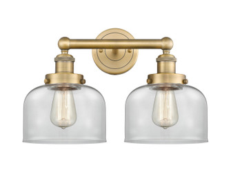 Edison Two Light Bath Vanity in Brushed Brass (405|616-2W-BB-G72)