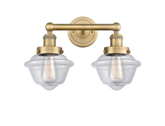 Edison Two Light Bath Vanity in Brushed Brass (405|616-2W-BB-G532)