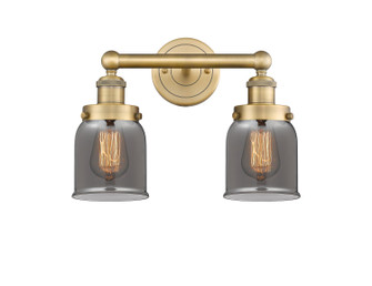 Edison Two Light Bath Vanity in Brushed Brass (405|616-2W-BB-G53)