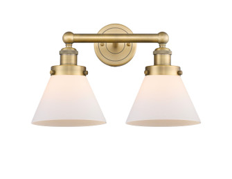 Edison Two Light Bath Vanity in Brushed Brass (405|616-2W-BB-G41)