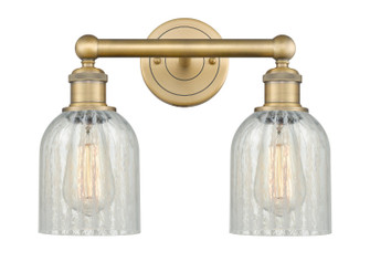 Edison Two Light Bath Vanity in Brushed Brass (405|616-2W-BB-G2511)