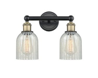 Edison Two Light Bath Vanity in Black Antique Brass (405|616-2W-BAB-G2511)