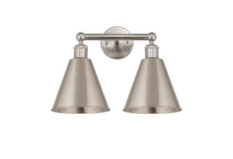 Edison Two Light Bath Vanity in Antique Copper (405|616-2W-AC-MBC-8-AC)