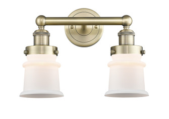 Edison Two Light Bath Vanity in Antique Brass (405|616-2W-AB-G181S)