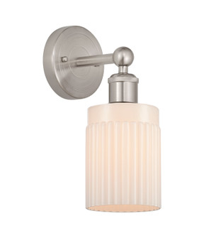 Edison One Light Wall Sconce in Brushed Satin Nickel (405|616-1W-SN-G341)