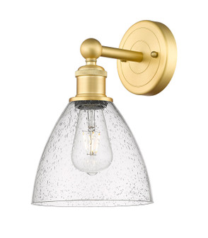 Edison One Light Wall Sconce in Satin Gold (405|616-1W-SG-GBD-754)
