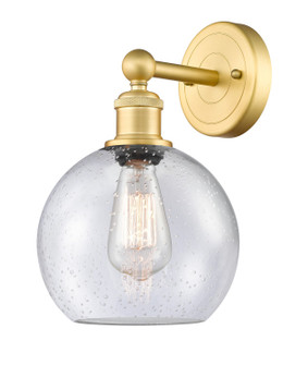 Downtown Urban One Light Wall Sconce in Satin Gold (405|616-1W-SG-G124-8)
