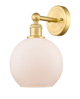 Downtown Urban One Light Wall Sconce in Satin Gold (405|616-1W-SG-G121-8)